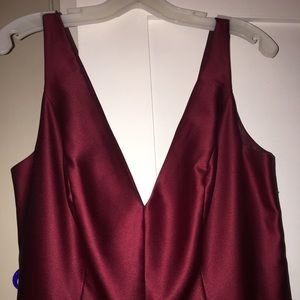 PERFECT CONDITION Wine Prom Dress